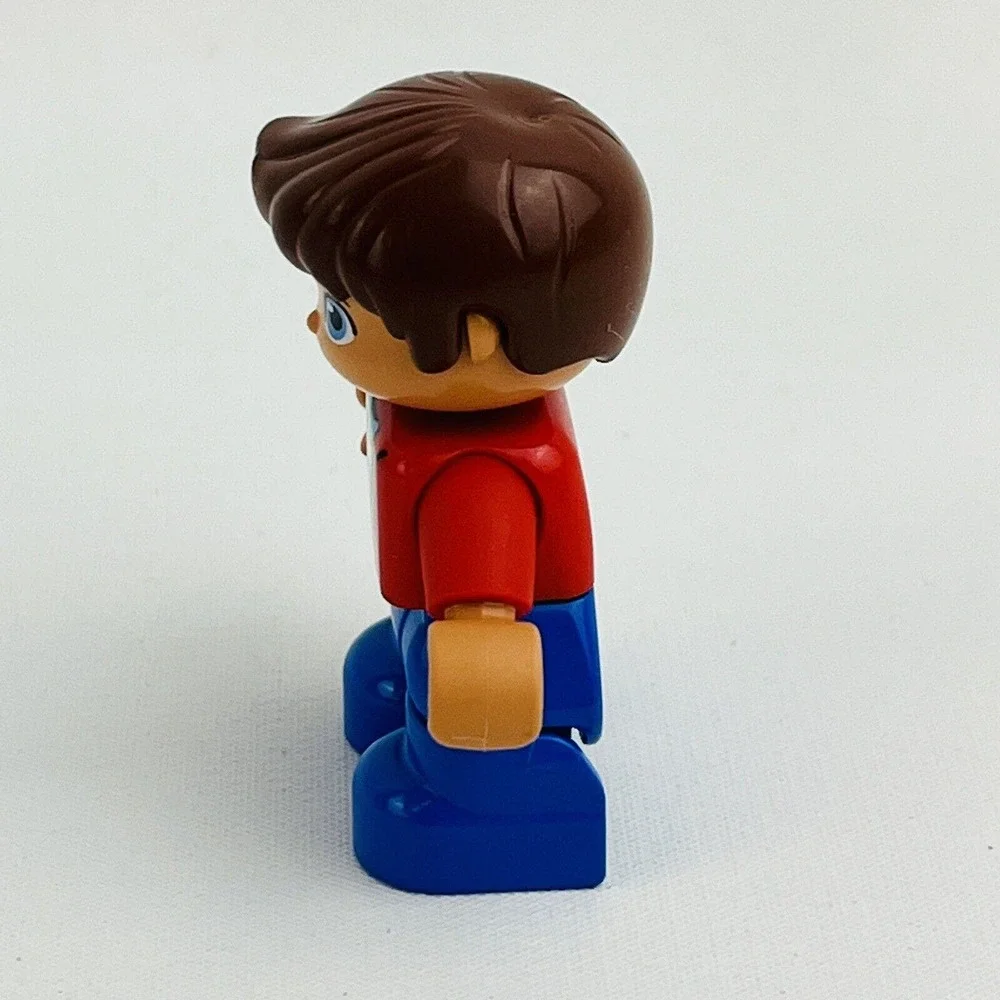 LEGO Duplo 10906‎ Tropical Island William Boy Red Hoodie Replacement Figure Only